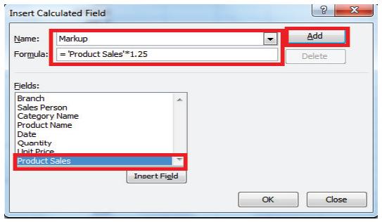 Excel Edit Calculator Field Pivot